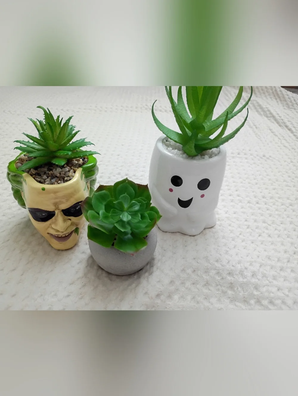Beetlejuice & Ghost Ceramic Planter – Playful Home Accent